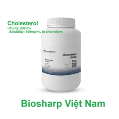 Chính hãng Cholesterol, Isoctanol, Purity: ≥99.0%, đóng gói: 25g/100g, Mã BS922, hãng Biosharp