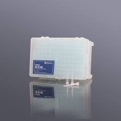 96 cái/hộp đầu côn/đầu típ 10μL-1250μL, tiệt trùng, Rack Pipette tips, hãng Biosharp
