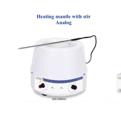 Bếp ủ bình cầu có khuấy (Heating mantle with stir), 100ml-2000ml, Nhiệt độ tối đa 380°C, 0-1600 vòng/phút