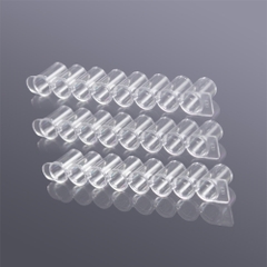 Dải Strip 8-well/ 12-well đáy phẳng, có thể bẻ rời (Strip tubes), Biosharp VN