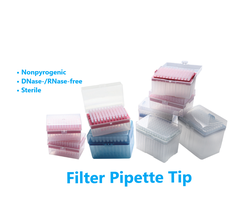 Đầu côn có lọc 10μL-1250μL (Filter Pipette Tip), đầu típ lọc, 96 típ/hộp-tiệt trùng, hãng Labselect