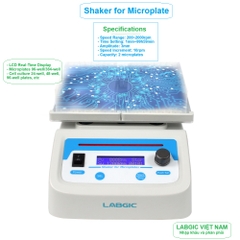 Máy lắc đĩa Micro/đĩa nuôi cấy (2 vị trí/ 4 vị trí), Shaker for Microplate, hãng LABGIC