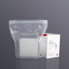 Đĩa PCR 96-well 0.1ml/0.2ml-có thể tách rời, 10 cái/túi, PCR Plate Segmented, Labselect