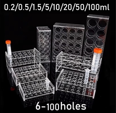 Rack/ Giá đỡ ống ly tâm 5ml, 24/40 vị trí (5ml Centrifuge Tube Rack) hãng Biosharp tekcovina