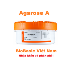 Agarose A, Biotech, Chai 50g/250g, Code D0012, CAS#: 9012-36-6, hãng BioBasic-Canada