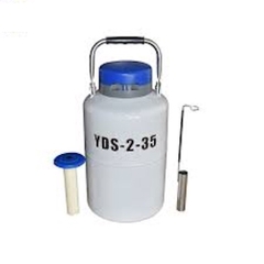 Bình chứa nitơ lỏng, dung tích 2L, model YDS-2-35S (Liquid nitrogen tank) 35mm diameter), hãng Labgic