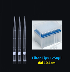 Đầu côn có lọc, hộp 96 típ-vô trùng (Pipette filter tips), hãng Fcombio-USA