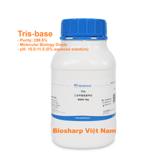 Đệm Tris-base; Tris; Trimethylaminomethane, 500g/1kg, Mã: BS083, hãng Biosharp