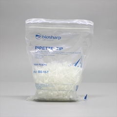 Đầu côn trắng/đầu típ trắng 10μL Pipette tips, 1000 típ/hộp; mã BS-10-T, hãng Biosharp