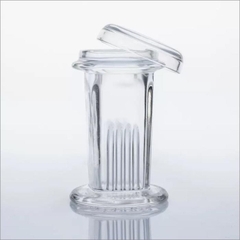 Bình nhuộm lam kính loại đứng, có rãnh, 5-38 vị trí 25x75mm, hãng Biosharp