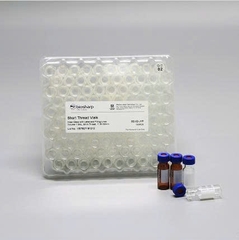 Lọ Vial 2mL trắng/nâu dùng cho sắc ký, nắp vặn-chia vạch (Glass Vials), hãng Biosharp tekcovina