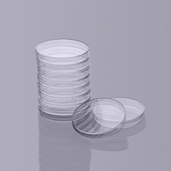 Đĩa Petri nhựa 90x15mm (Petri Dish), tiệt trùng 10 chiếc/túi