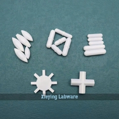 Thanh khuấy từ PTFE loại D, hình chữ thập (Magnetic Stir Bar Type D, Cross Shape)