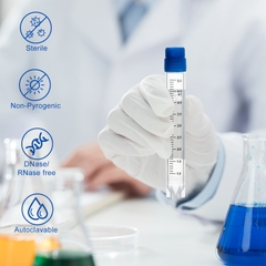 Lọ trữ lạnh 2.0ml-5.0ml, 25 cái/túi- tiệt trùng, ren ngoài-không có mã vạch (-196°C) Biologix