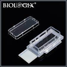 Khay nuôi cấy tế bào 1 giếng-2 giếng-4 giếng-8 giếng, Tiệt trùng hộp 8 chiếc, hãng Biologix