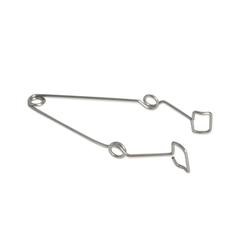 Kẹp ống nghiệm bằng thép không gỉ (Stainless steel), 1-5 chiếc/ hộp, hãng Biosharp