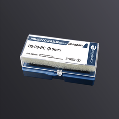 100 chiếc/hộp-Lam kính tròn, cho đĩa nuôi cấy tế bào 6- 48 giếng, Biosharp