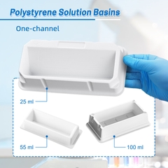 Máng đựng môi trường (Solution Basins). Dung tích: 25ml, 55ml, 100ml. Hãng Biologix- USA