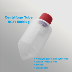 Ống ly tâm dung tích 225ml-500ml, nắp vặn, 8.000xg, DNase-/RNase-free, Sterile, Labselect