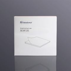 Giấy cân mẫu (Weighing Paper), Kích thước 75mm/100mm/150mm, Hãng Biosharp