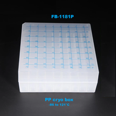 Hộp nhựa đựng Tube 2.0ml-5ml-15ml-50ml, 16-100 vị trí (Cryogenic Vial Box), hãng Fcombio