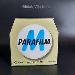 Giấy Parafilm M Amcor Bemis, mã PM996, cuộn 4 in x 125 ft, USA, có hóa đơn