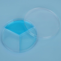 Đĩa petri 90*15mm, 2 ngăn/3 ngăn/4 ngăn, chất liệu PS, Petri dish Vô trùng, hãng Fcombio
