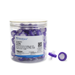 PES-Màng lọc mẫu chảy nhanh 13-33mm, lỗ 0.22µm/ 0.45µm, ưa nước (Syringe Filter), Biosharp