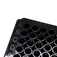 Đĩa/ Phiến nuôi cấy tế bào 96 Well đĩa trắng/ đĩa đen, nắp trong, đáy phẳng, TC-Treated, Biosharp