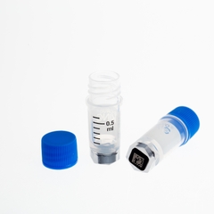 Lọ trữ lạnh 0.5ml-5.0ml, 25 cái/túi- tiệt trùng, ren trong/ngoài-có 2 mã vạch (-196°C) Biologix