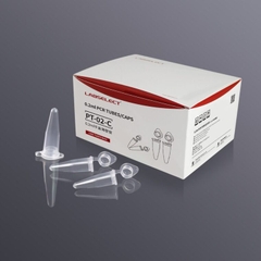 Ống PCR 0.2ml nắp phẳng, thành mỏng-trong suốt, 1000 chiếc/hộp, mã PT-02-C, hãng Labselect