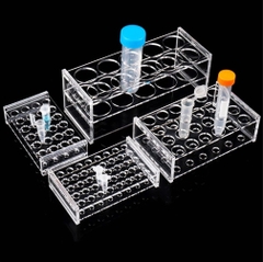 Giá/ Rack đỡ ống ly tâm 15ml, 18/40/48 vị trí (Centrifuge Tube Rack) hãng Biosharp