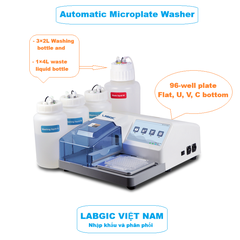 Máy rửa đĩa vi thể 96 giếng tự động, Automatic Microplate Washer, Model: L-WM-A, LABGIC