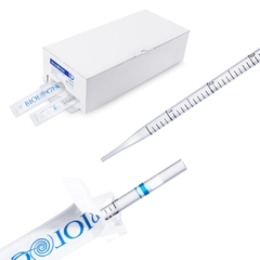 Pipette nhựa PS tiệt trùng 1 cái/ túi, dung tích 1ml- 50ml (Serological Pipettes), Biologix-USA