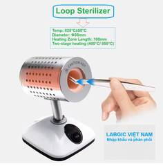 Máy tiệt trùng dụng cụ Φ35mm-(400°C/ 850°C), tia hồng ngoại, Infrared Sterilizer, Labgic