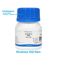 Chính hãng Cholesterol, Isoctanol, Purity: ≥99.0%, đóng gói: 25g/100g, Mã BS922, hãng Biosharp