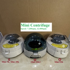 Máy ly tâm ống Eppendorf-ống PCR-8 Strip (Mini Centrifuge), 7.200rpm-12.000rpm, hãng Fcombio