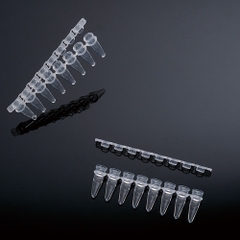 8-Strip PCR Tubes 0.1ml nắp phẳng, Hãng: Biologix- USA