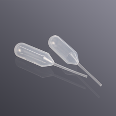 1.3ml Pipet pasteur nhựa chia vạch, 1 cái/gói vô trùng, Ống hút nhỏ giọt thí nghiệm, Biosharp