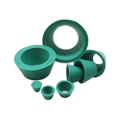 Giá đỡ phễu bằng cao su, màu xanh (Rubber funnel holder) mã BS-RFH-09G, 9 cái/bộ, Hãng Biosharp tekcovina
