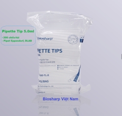Đầu côn 5mL cho Pipette Eppendorf, DLAB, 200 chiếc/túi, Pipette tips, BS-5000-TL-B, Biosharp tekcovina
