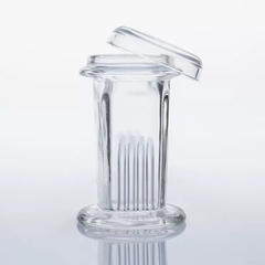 Bình nhuộm lam kính loại đứng, có rãnh, 5-38 vị trí 25x75mm, hãng Biosharp