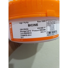 Bicine, mã BB0266, Lọ 100g, CAS: 150-25-4, Hãng BioBasic- Canada