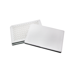Đĩa nuôi cấy tế bào 96 giếng màu đen và trắng (96-well cell culture plate), hãng Biosharp