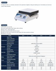Bếp điện/ Bếp gia nhiệt 400°C, 30x30cm, 30x40cm, 30x50cm, 40x60cm, phủ Ceramic, Fcombio