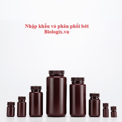 [Chính hãng] Chai nhựa PP màu nâu (PP Reagent Bottles-Amber), hãng Biologix