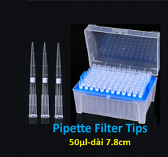 Đầu côn có lọc, hộp 96 típ-vô trùng (Pipette filter tips), hãng Fcombio-USA
