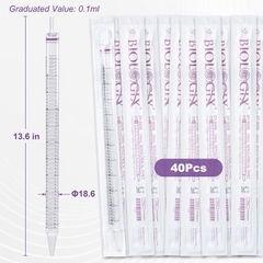 Pipette nhựa PS tiệt trùng 1 cái/ túi, dung tích 1ml- 50ml (Serological Pipettes), Biologix-USA