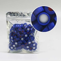 Lọ Vial 2mL trắng/nâu dùng cho sắc ký, nắp vặn-chia vạch (Glass Vials), hãng Biosharp tekcovina
