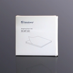 Giấy cân mẫu (Weighing Paper), Kích thước 75mm/100mm/150mm, Hãng Biosharp